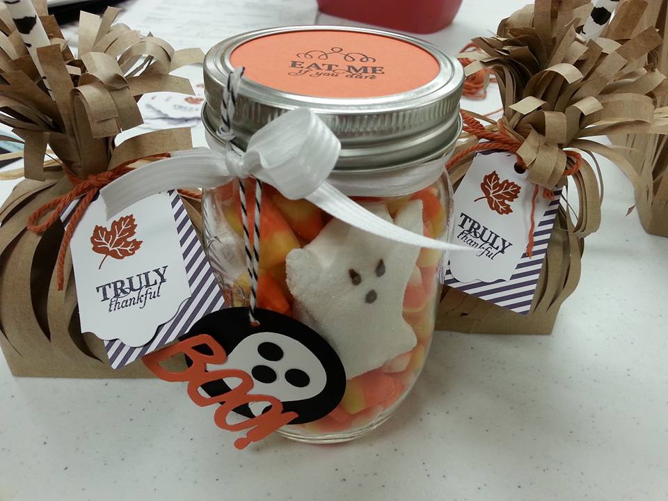 518 – Candy Corn Guessing Jar – October 31, 2018 – Stampahowlics